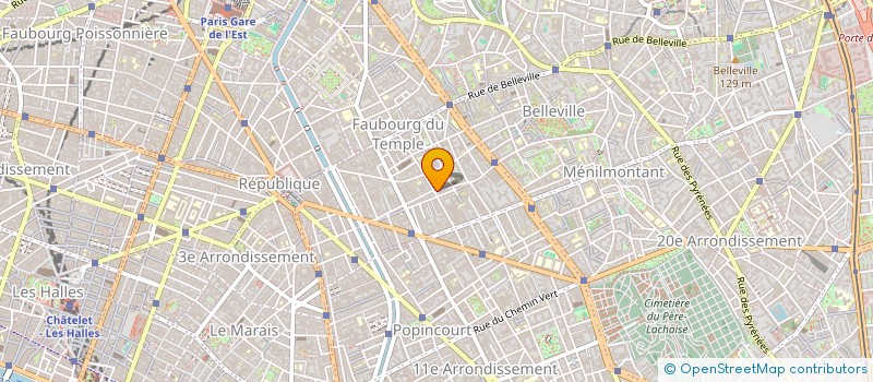 localisation de l'entreprise MIC TECH à PARIS