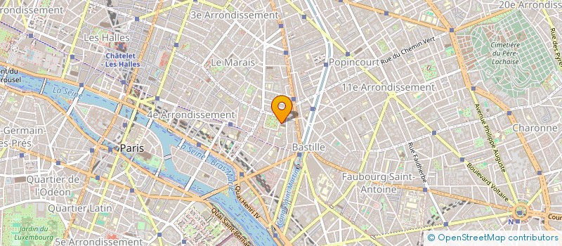 localisation de l'entreprise MICA  PARIS