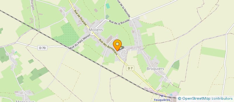 localisation de l'entreprise MICA  MOLIENS