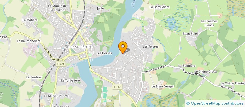 localisation de l'entreprise MICA à NANTES