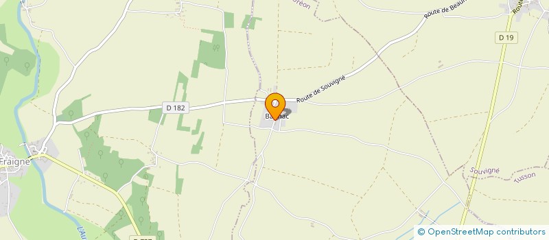 localisation de l'entreprise MICA  TUSSON