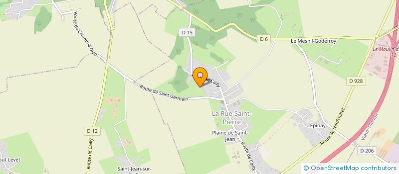 localisation de l'entreprise MICA CHAMPELPLOT  LA RUE-SAINT-PIERRE