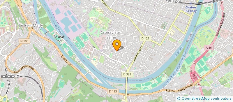 localisation de l'entreprise MICA CONSEILS  CROISSY-SUR-SEINE