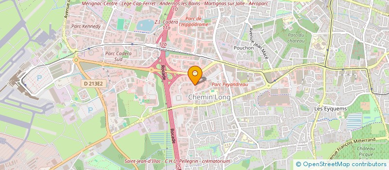 localisation de l'entreprise MICA CUISINES à MERIGNAC