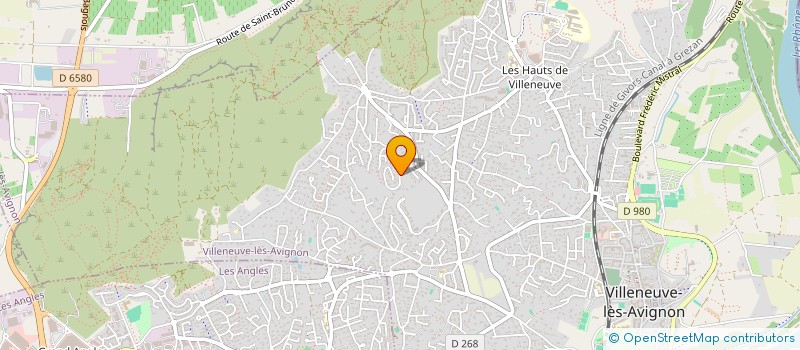 localisation de l'entreprise MICA ET FILS  VILLENEUVE-LES-AVIGNON