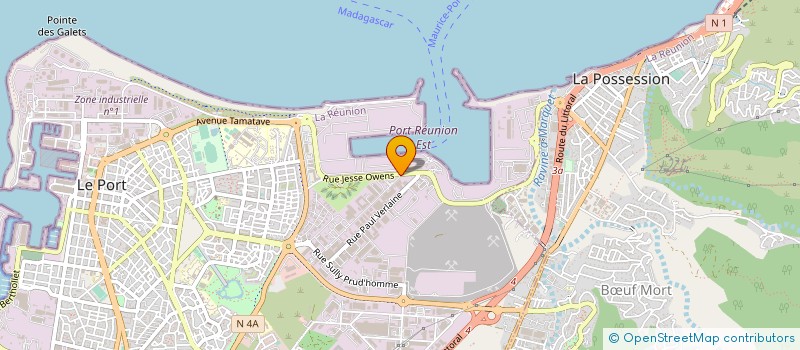 localisation de l'entreprise MICAB à LE PORT