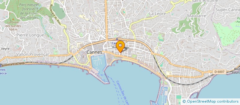 localisation de l'entreprise MICABUREAU à CANNES