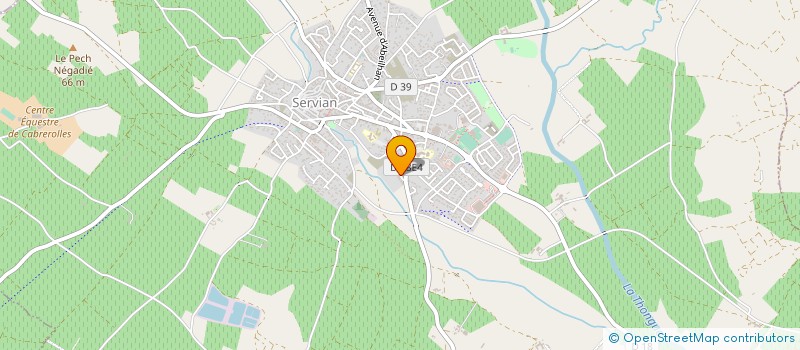 localisation de l'entreprise MICADERO  SERVIAN