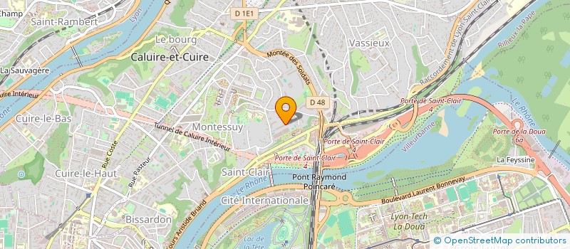 localisation de l'entreprise MICADO  CALUIRE-ET-CUIRE