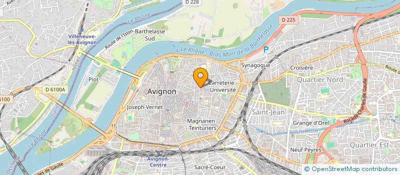 localisation de l'entreprise MICAELA à AVIGNON