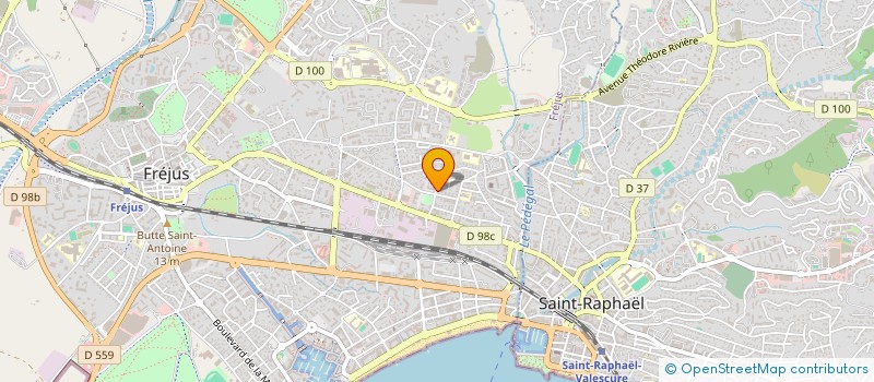 localisation de l'entreprise MICAELLI à FREJUS