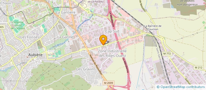 localisation de l'entreprise MICAFLOR à AUBIERE