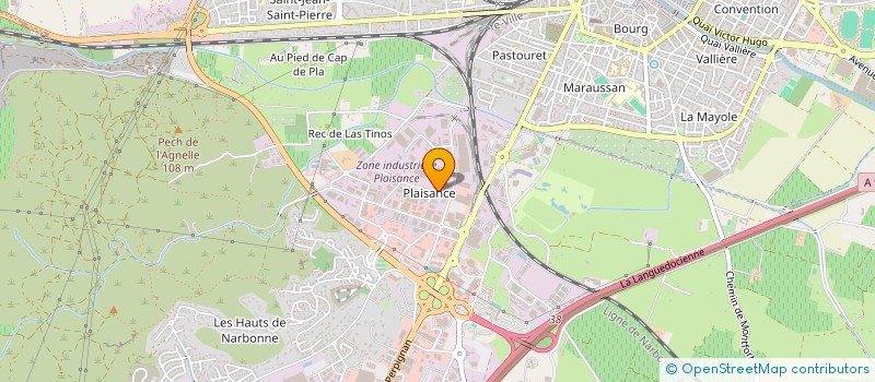 localisation de l'entreprise MICALOC à NARBONNE