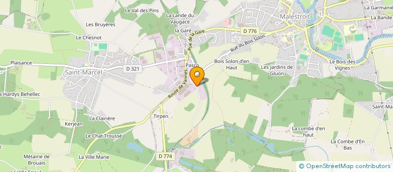 localisation de l'entreprise MICALU  BOHAL