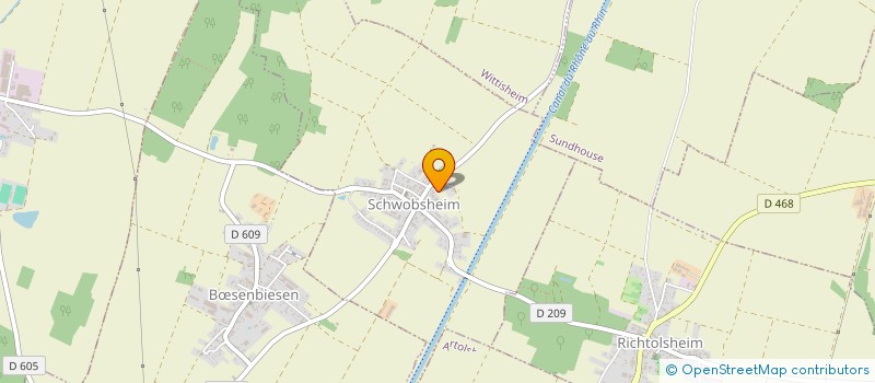 localisation de l'entreprise MICAM  SCHWOBSHEIM