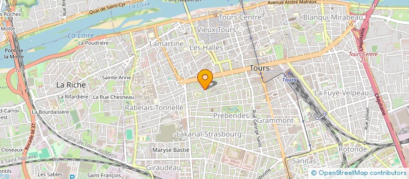 localisation de l'entreprise MICAPA  TOURS