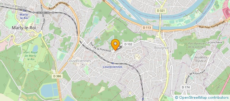 localisation de l'entreprise MICAR  LOUVECIENNES