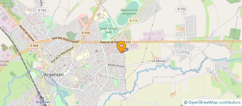 localisation de l'entreprise MICARD à GOUFFERN EN AUGE