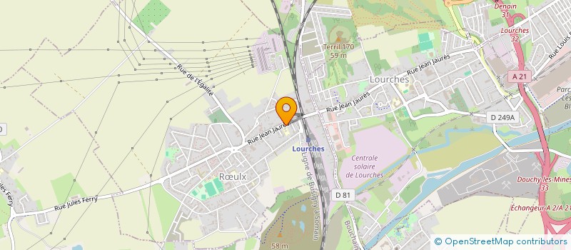 localisation de l'entreprise MICARO à RŒULX