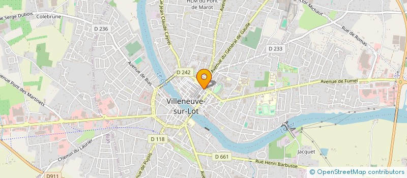 localisation de l'entreprise MICARON à VILLENEUVE-SUR-LOT
