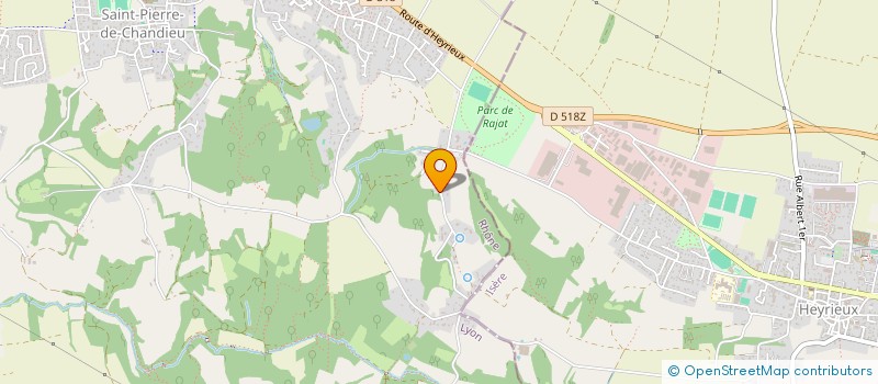 localisation de l'entreprise MICASA  SAINT-PIERRE-DE-CHANDIEU