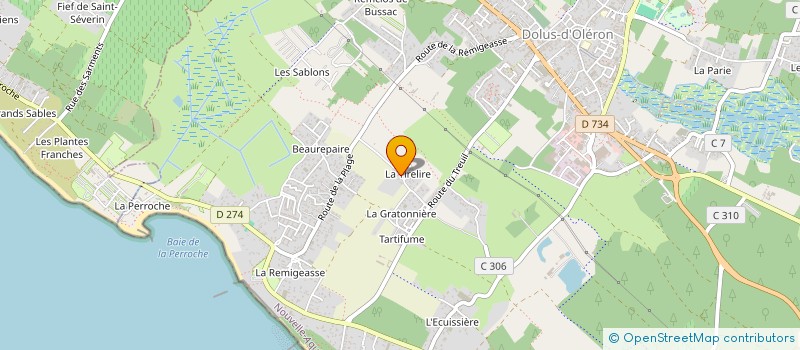 localisation de l'entreprise MICAT  DOLUS-D'OLERON