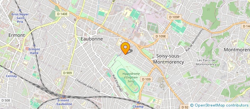 localisation de l'entreprise MICAT  SOISY-SOUS-MONTMORENCY