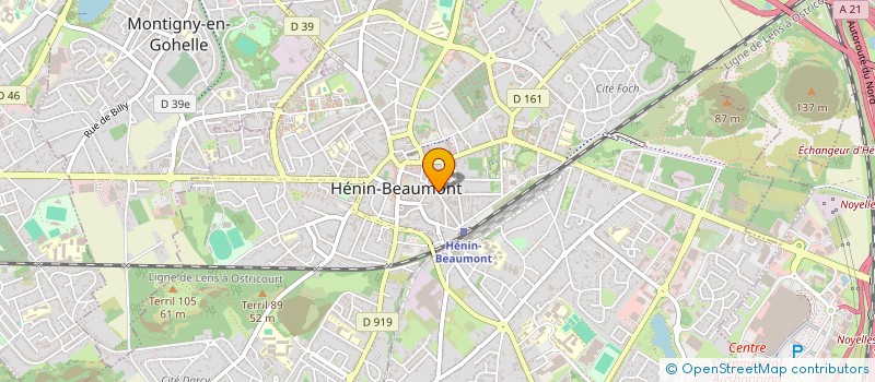 localisation de l'entreprise MICATO à HENIN-BEAUMONT