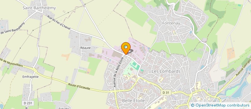 localisation de l'entreprise MICAUT SA à MONTIVILLIERS