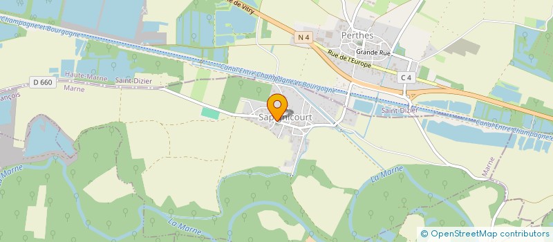 localisation de l'entreprise MICC LES GRAILLIERS à SAPIGNICOURT