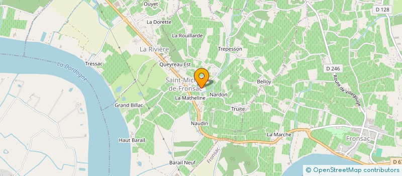 localisation de l'entreprise MICCAR  LA RIVIERE