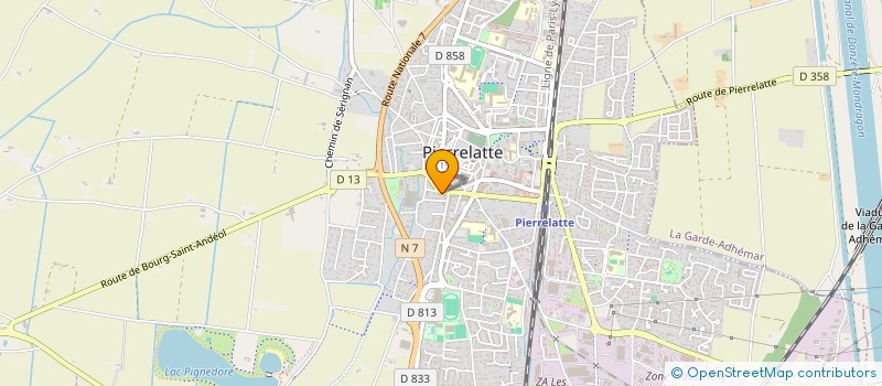 localisation de l'entreprise MICE à PIERRELATTE