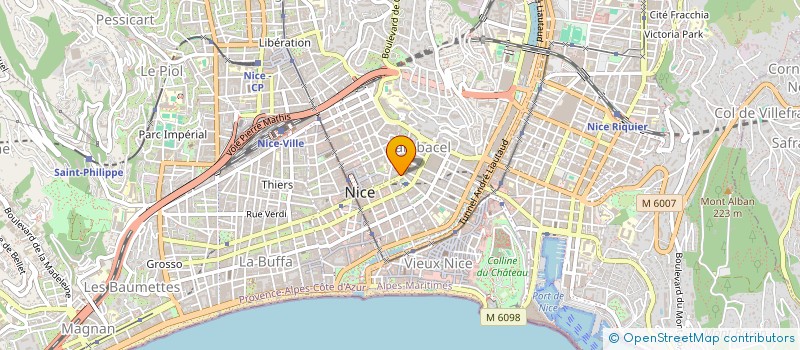 localisation de l'entreprise MICECHA à NICE