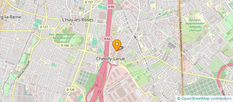 localisation de l'entreprise MICEL CONFECTION  L'HAY-LES-ROSES