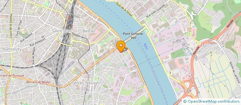 localisation de l'entreprise MICELAN à BEGLES