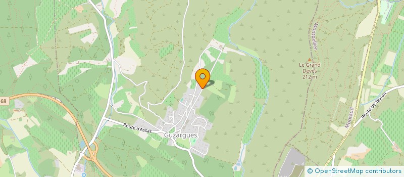 localisation de l'entreprise MICFLO  GUZARGUES