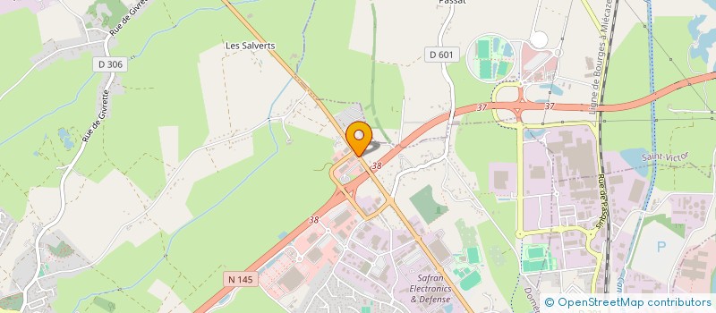 localisation de l'entreprise MICH 03 à DOMERAT
