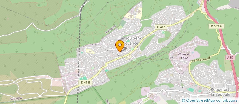 localisation de l'entreprise MICH&FILS à CARNOUX-EN-PROVENCE