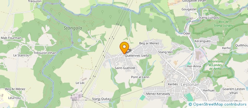 localisation de l'entreprise MICH FRIS RECUP  ERGUE-GABERIC