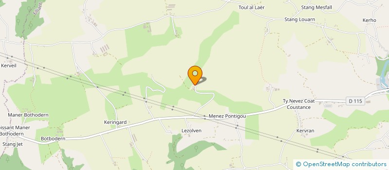 localisation de l'entreprise MICH MICH  CONCARNEAU