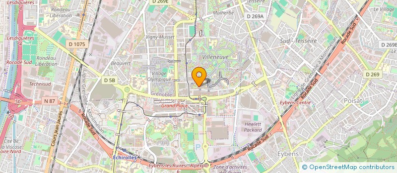 localisation de l'entreprise MICH'TO ENTRETIEN à GRENOBLE