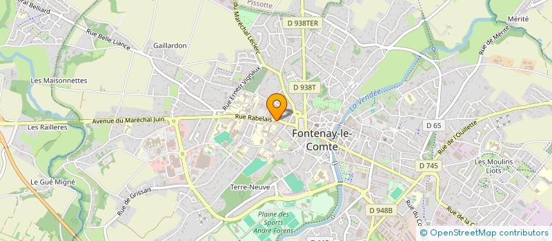 localisation de l'entreprise MICHA  FONTENAY-LE-COMTE
