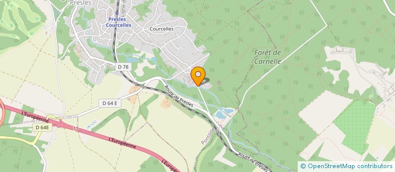 localisation de l'entreprise MICHA COORDINATION CONSTRUCTION  PRESLES