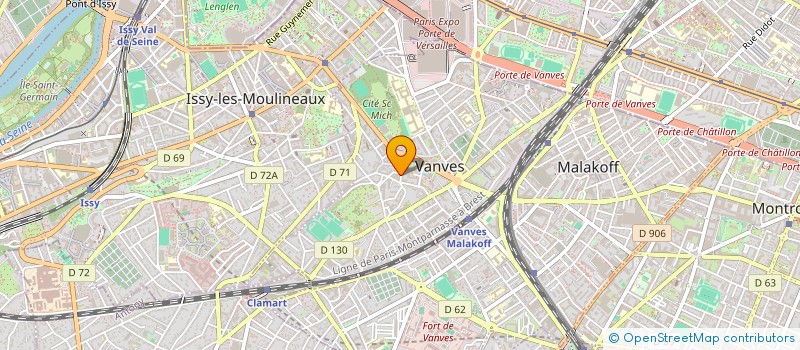 localisation de l'entreprise MICHABRA à VANVES