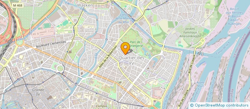 localisation de l'entreprise MICHAEL  STRASBOURG