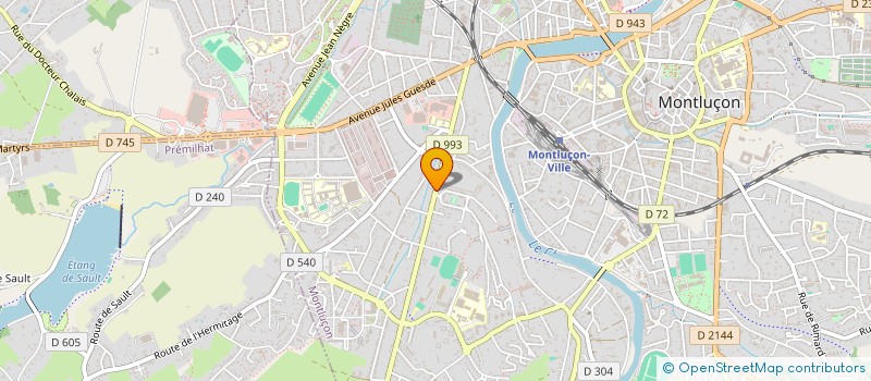 localisation de l'entreprise MICHAEL BRAHEMSCHA  MONTLUCON