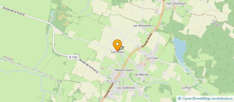 localisation de l'entreprise MICHAEL DESMARIS à ARBIGNY