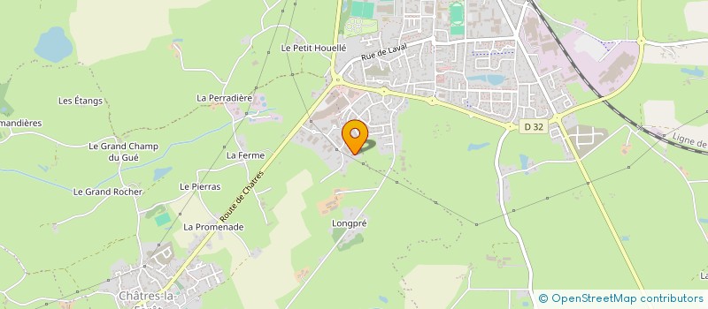 localisation de l'entreprise MICHAEL MARTINIERE  EVRON