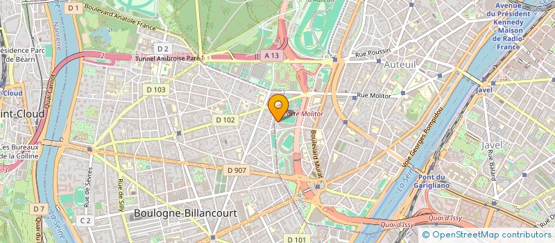 localisation de l'entreprise MICHAEL PAGE CONSEIL INFORMATIQUE  PARIS