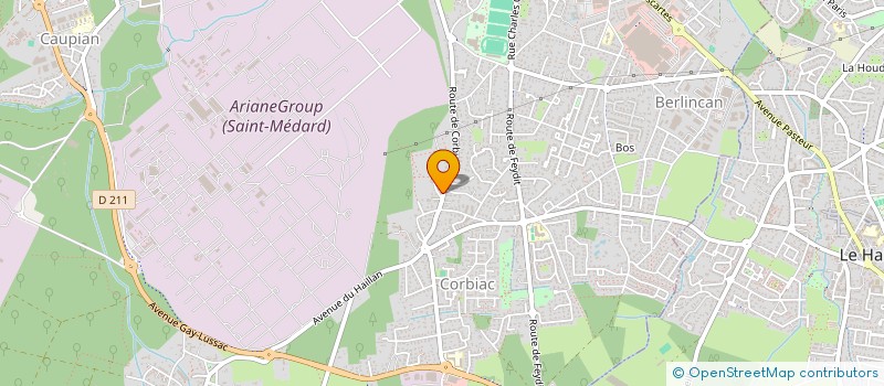 localisation de l'entreprise MICHAEL PLOMBERIE CHAUFFAGE  SAINT-MEDARD-EN-JALLES